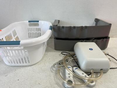Select Comfort Matress Inflater, Clothing Hamper, Drawers
