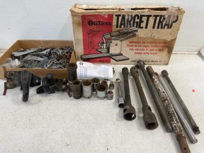 Outers Target Trap Model 1001 with Heavy-Duty Sockets and Hardware