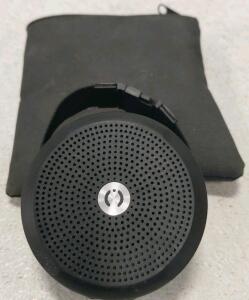 MUVE Acoustics MA-2100 Portable Bluetooth Speaker, Black, Aux Input, Carry Pouch, FCC ID 2ANVW-KA-2100
