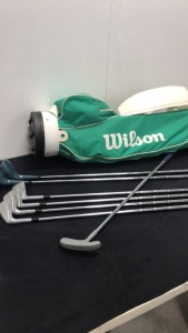 Betty Jameson Golf Clubs and Wilson