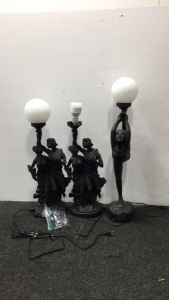 (3) Art Lights Decor