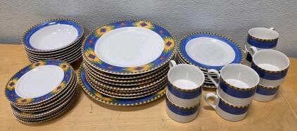 Signature Housewares Horizon Dinnerware Set &ndash; Stoneware Collection