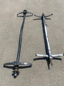 3,500 lb 5-Lug Trailer Axle with Leaf Springs and Hubs