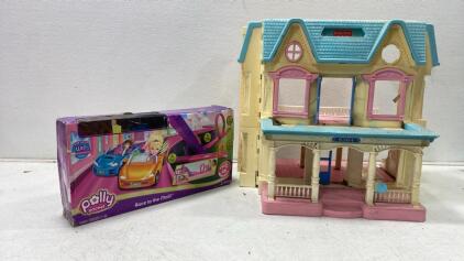 Fisher-Price Loving Family Dollhouse 6364, 4 Floors, 6 Rooms, 1993 Model