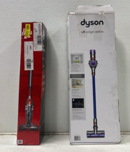 Dyson V8 Origin Extra Cordless Stick Vacuum, 40min Runtime, HEPA&mdash;Dirt Devil Power Stick Lite