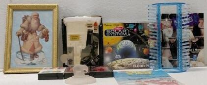 Vintage Bausch & Lomb Educational Microscope Set with 100x, 200x, and 400x Magnification and more