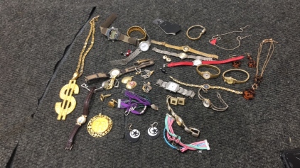 Various Costume Jewelry and Watches