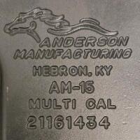Anderson AM-15 AR-15 Pistol, Multi-Caliber, M-LOK Handguard, A2 Flash Hider, Serial: 21161434 - 7