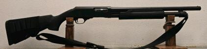 H&R Pardner Pump 12 Gauge Pump-Action Shotgun, 18.5" Barrel, Black Synthetic, Serial NZ648490