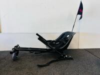 Jetson Sphere Hoverboard 6.5" Wheels, 10 Mile Range, 10 MPH, LED Lights, Kart Attachment & Charger (Tested And Works Great) - 7