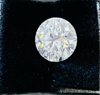 4.30 Carat D VVS1 Round Brilliant Diamond, Excellent Cut, GOGTL Certified, 10.5mm Diameter - 6