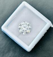 4.00 Ct Round Brilliant Diamond, D Color, VVS1 Clarity, Excellent Cut, GOGTL Certified - 3