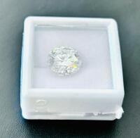 4.00 Ct Round Brilliant Diamond, D Color, VVS1 Clarity, Excellent Cut, GOGTL Certified - 4