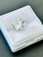 4.00 Ct Round Brilliant Diamond, D Color, VVS1 Clarity, Excellent Cut, GOGTL Certified - 6