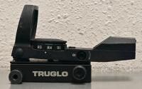 TRUGLO Reflex Red Dot Sight, Dual Color, Picatinny Mount, TG8360B, Aluminum *Untested* - 2