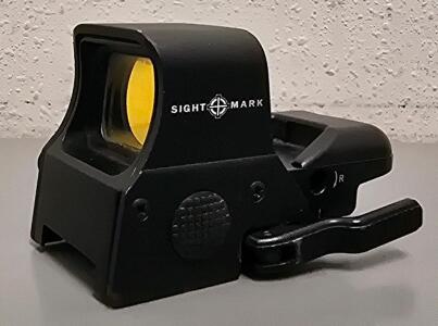 Sightmark Ultra Shot QD Reflex Sight, 4 Reticle Patterns, Red Dot, Quick-Detach Mount, SN: 253630 *Untested*