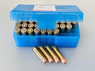 Hornady 125gr XTP .38 Special Reloaded Ammunition, 50 Rounds, Bullseye Powder, Blue Case