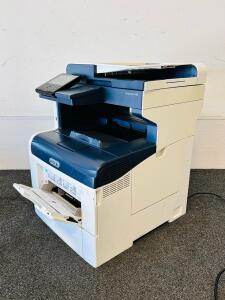 Xerox VersaLink C405 Color Laser Multifunction Printer, 36 ppm, 2020, Ethernet, Touchscreen, 4HX562305, Along With Power Cord (Tested and Does Power On)