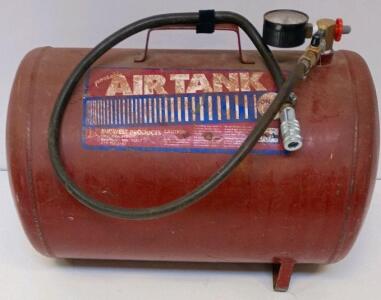 Midwest Products Air Works 7-Gallon Portable Air Tank, 125 PSI Max, Steel Construction