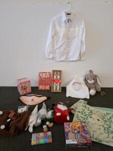 Spring & Serge XXL Shirt, Lila Soft Bunny Backpack, Martha Stewart Candles, Crafts, Decor & More