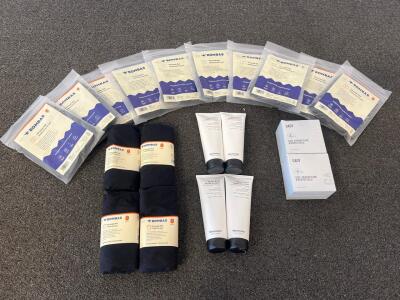 Bombas Women's T-Shirts & Underwear M/L, Minimalist Hair Mask, GAOY Gel Manicure Kits