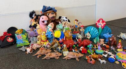 50+ Disney Toys Figures Plush | Lion King, Toy Story, Little Mermaid, 1990s-2000s