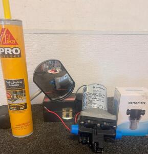 Pentair Shurflo 4008-101-A65 12V DC Fresh Water Pump, 3 GPM, 55 PSI, 7.5A, And More