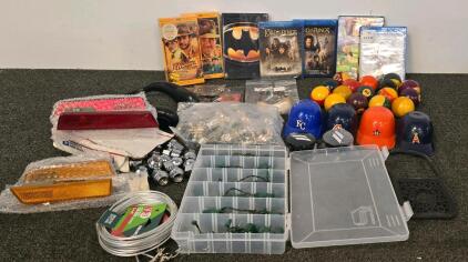 Bali Style Necklace, Vintage Billiard Balls, Sealed VHS And DVDs, Collectible Tokens And More