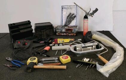 SKIL 4445 Jigsaw (Working), Stanley 15" Hand Saws, Chicago Electric Oscillating Tool (Working), And More