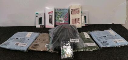 ESR iPhone Screen Protectors, Yanibest Curling Pods, Qianshan Sweaters (S/M), Phone Pouch