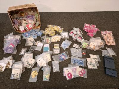 Bulk Lot 80pc Assorted Costume Earrings & Bracelets, Xhilaration Claire's Merona, NWT