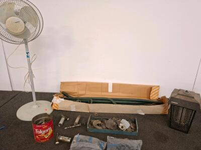 Geo. McArthur & Son Inc. "Cloud-Style" Steel Hammock Stand, Vintage, Tool-Free Assembly, bug zapper, floor fan and more