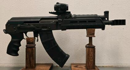 Century Arms RAS47 7.62x39mm AK Pistol, Vortex Crossfire Red Dot, Muzzle Brake, Magpul Handguard