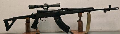 Chinese (Norinco) SKS 7.62x39 Semi-Auto Rifle, Polymer Stock, 3-9x32 Scope, Detachable Mag, Serial 11188427