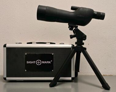 Sightmark 15-45x60SE Spotting Scope Kit With Tripod And Carrying Cases