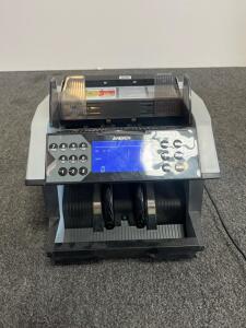 ANEXEN NX-602 Currency Counter, UV/IR Detection, 1000 Bills/Min, LCD Display, Batch Modes, Working Condition
