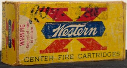 Western X .32 Short Colt 80Gr Lubaloy Centerfire Ammo Box - 39 Cartridges, Vintage Collectible
