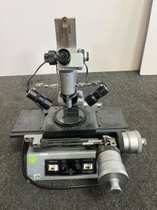 Scherr Tumico 980014 Toolmaker&rsquo;s Measuring Microscope With Dual-Angle Lights And Micrometer Dials