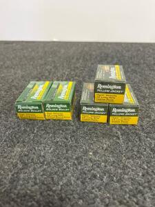 Remington Golden Bullet & Yellow Jacket .22 LR Ammo, 250 Rounds, High/Hyper Velocity