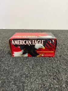 Federal American Eagle .22 LR Rimfire, 400 Rounds, 38 Grain Copper-Plated HP, High Velocity