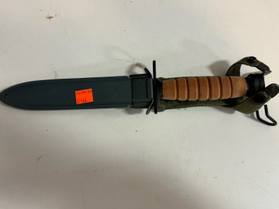 U.S. M5 Bayonet With M8A1 Scabbard &ndash; 6.75" Blade, Compatible With M1 Garand