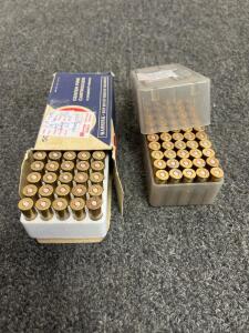 .38 Special 125Gr Hornady XTP Handloaded Ammo, 100 Rounds, Bullseye Powder, Brass Cases