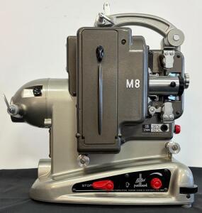 Bolex Paillard M8 8MM Vintage Film Projector, Swiss Made, 20MM F/1.3 Hi-Fi Lens, 500W Lamp