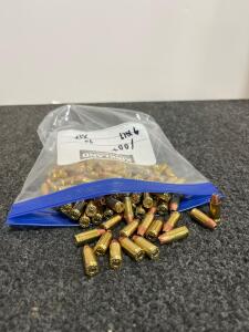 9MM Luger 90Gr XTP JHP Reloaded Ammunition, Approx.. 100+ Rounds, Brass Case, Bulk Bag