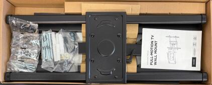 ViewZ VZ-AM03 Full-Motion TV Wall Mount, Up To 90" Displays, 132 lbs Capacity (Retail Price 190$)