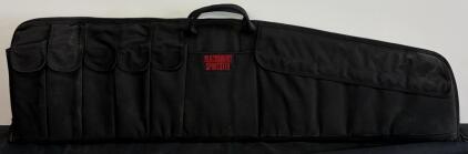 BLACKHAWK! SPORTSTER 42" Soft Rifle Case, 5 Pockets, Black, Dual Handles, Shoulder Strap