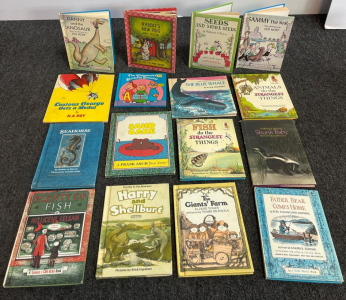 16 Classic Children&rsquo;s Hardcover Books &ndash; &ldquo;I Can Read&rdquo; Series, Animal & Science Themes, Harper & Row