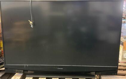 Mitsubishi WD-65737 65" DLP Rear Projection TV, 1080p, HDMI Inputs