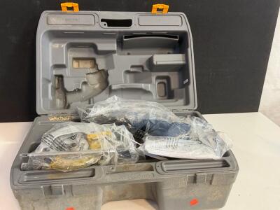 Ryobi 18V Cordless Combo Kit&mdash;Circular Saw & Drill, Case & Manuals, 5-1/2" Blade, No Batteries