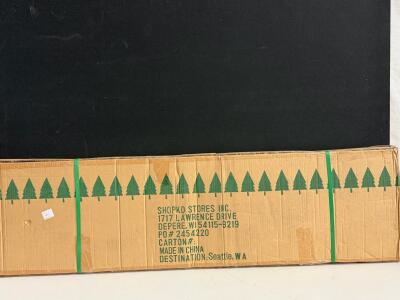 THE TRIMMERRY Downswept Cedar Bark Artificial Cedar Tree Set, 6.5 Ft, 3 Trees, Shopko, 2001